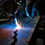Фото по теме: Процесс удаления поверхностных трещин газовыми резаками