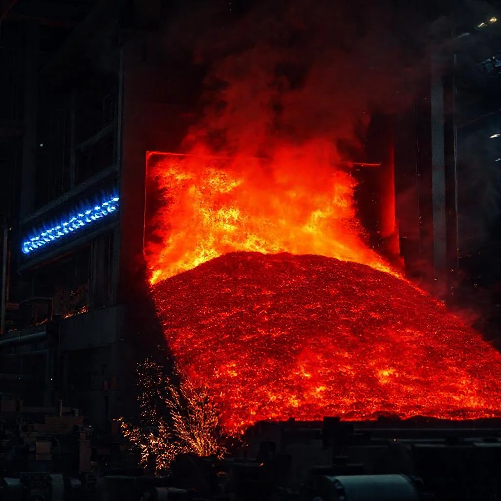 Зачем зажигают шихту на аглоленте газовыми горелками Иллюстрация к статье: Зачем зажигают шихту на аглоленте газовыми горелками